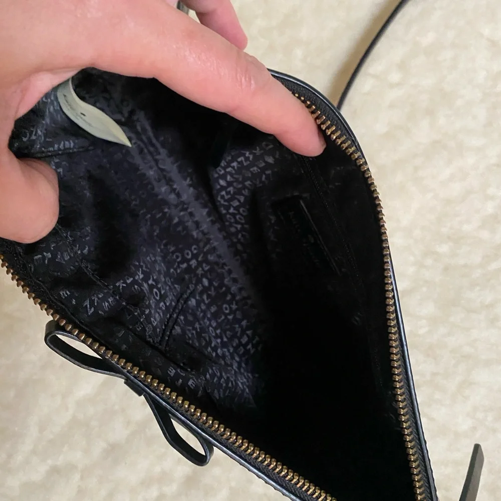 Kate Spade Black Leather Crossbody Bag